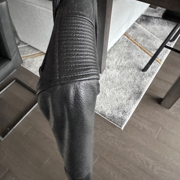 Men’s BLK DNM leather biker jacket - Picture 4 of 4